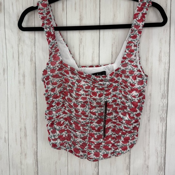 Lulu's Vibrant Floral Tank Top - Picture 1 of 5